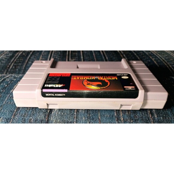 Mortal Kombat (Super Nintendo Snes, 1993) Authentic Tested 12/3/2024 - Picture 4 of 16